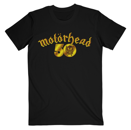 50th Anniversary Gold Logo Tee