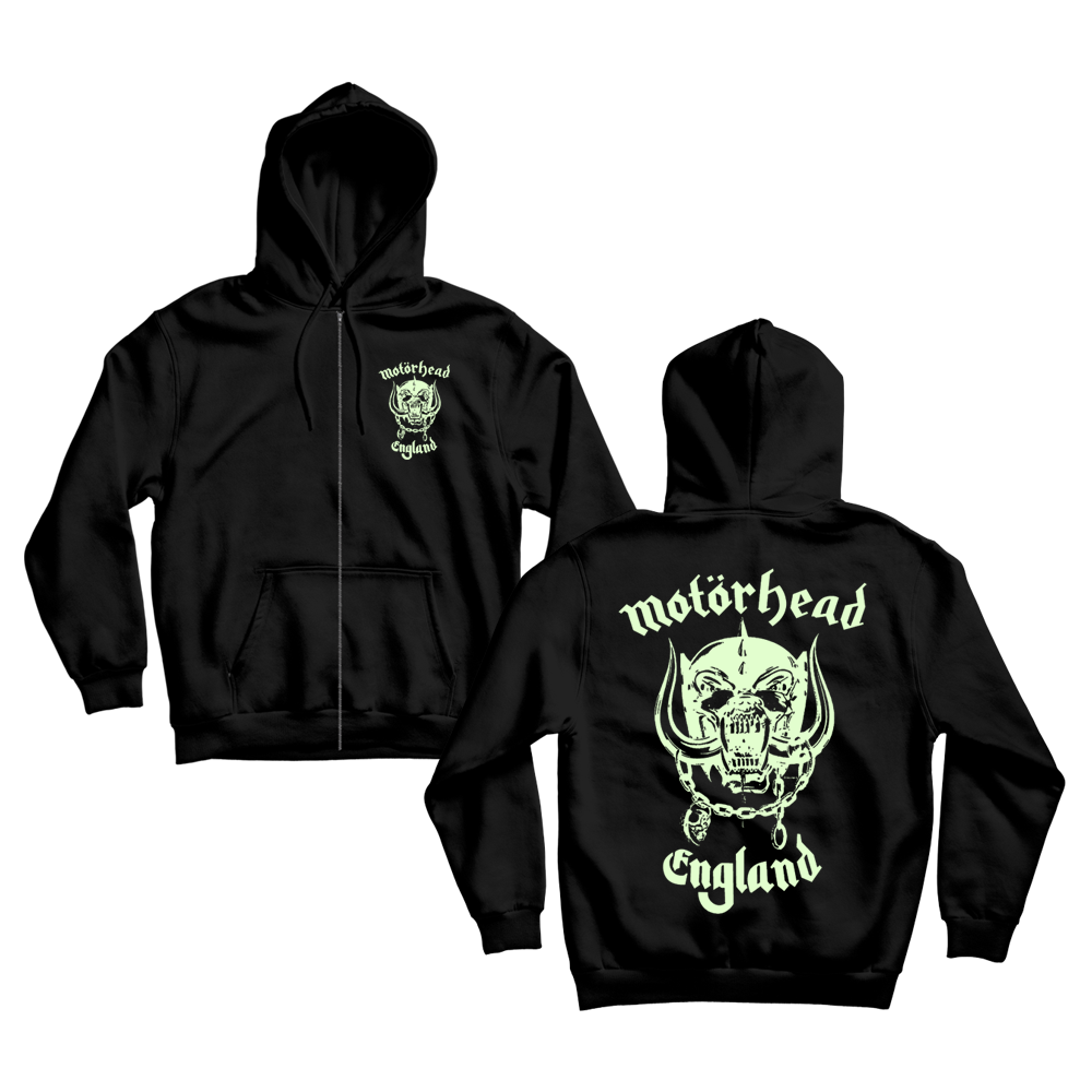 Motorhead zip up hoodie sales