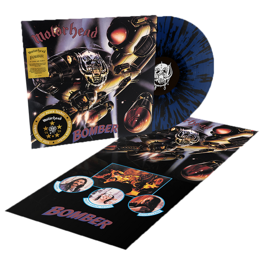 Bomber 50th Anniversary LP (Dark Blue & Black Splatter Vinyl With Poster)