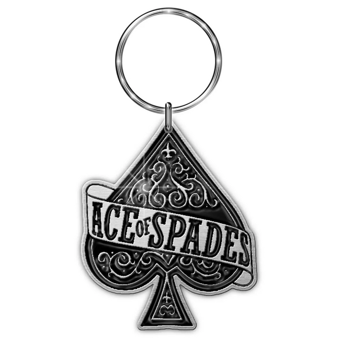 Ace of Spades Keyring