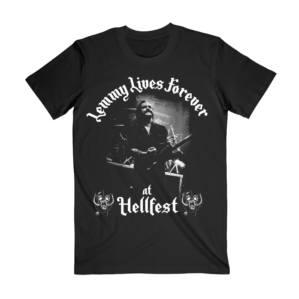 Lemmy Lives Forever At Hellfest Tee