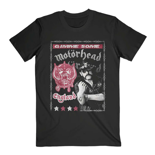 Lemmy Flyer Black Tee