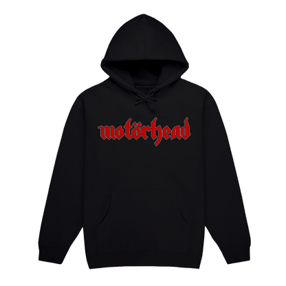 Straight Logo Warpig Hoodie