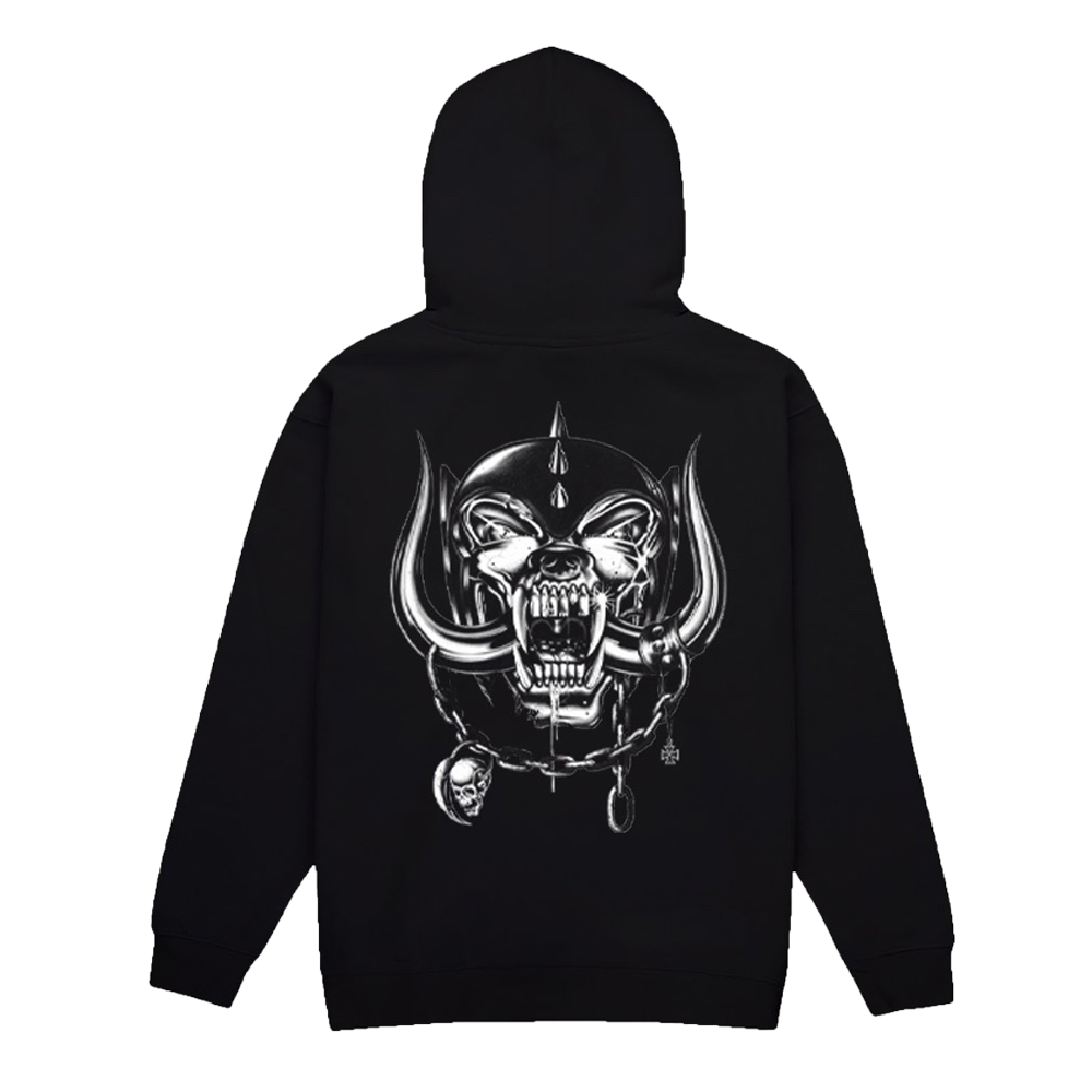 Straight Logo Warpig Hoodie