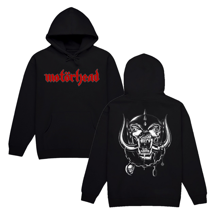 Motorhead zip top up hoodie