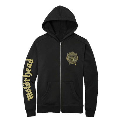 Battle Snaggletooth Black Zip Hoodie