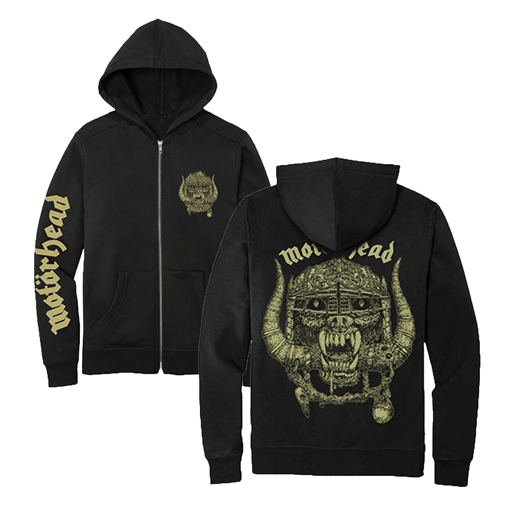 Battle Snaggletooth Black Zip Hoodie