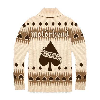 Ace of Spades Cardigan Sweater