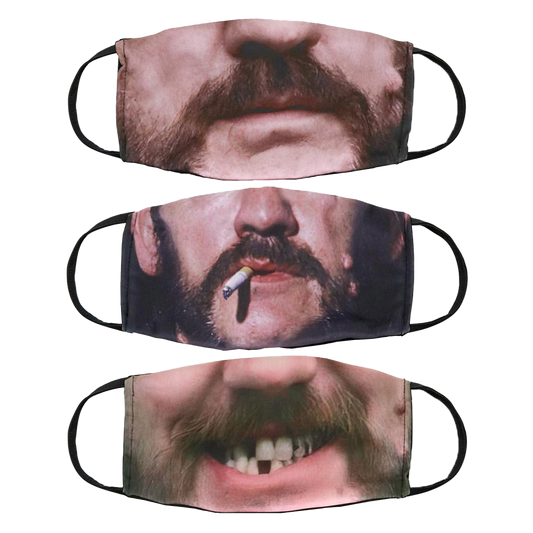 Faces of Lemmy Mask 3 pack