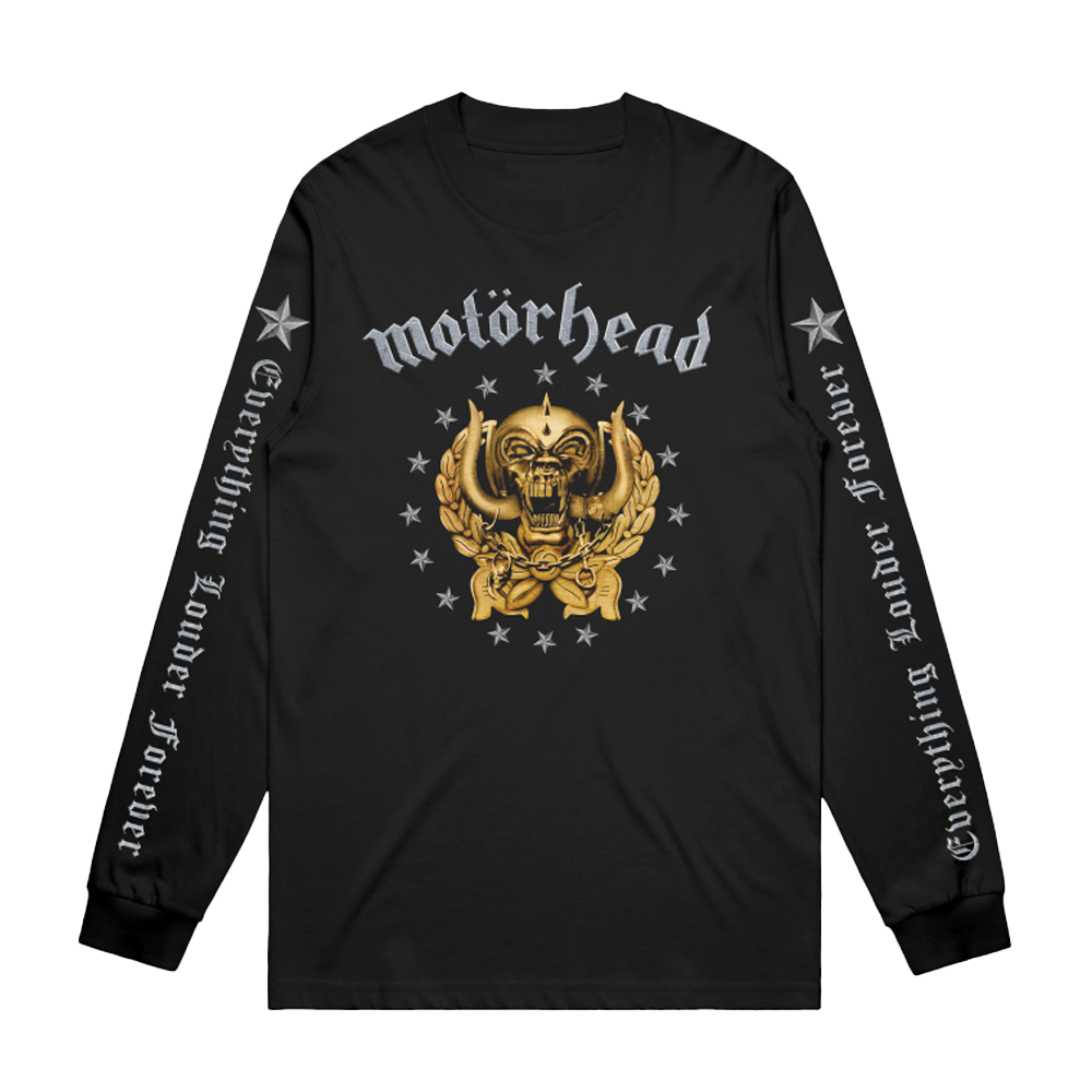 Everything Louder Forever Black Longsleeve Tee