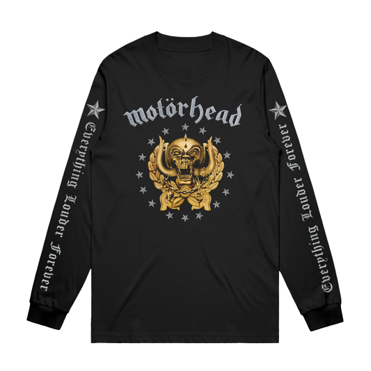 Everything Louder Forever Black Longsleeve Tee