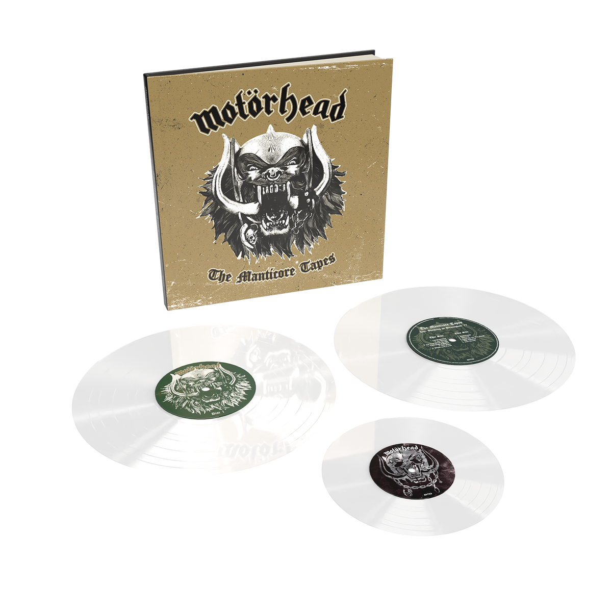 Motorhead Transparency The Manticore Tapes 2LP + 7