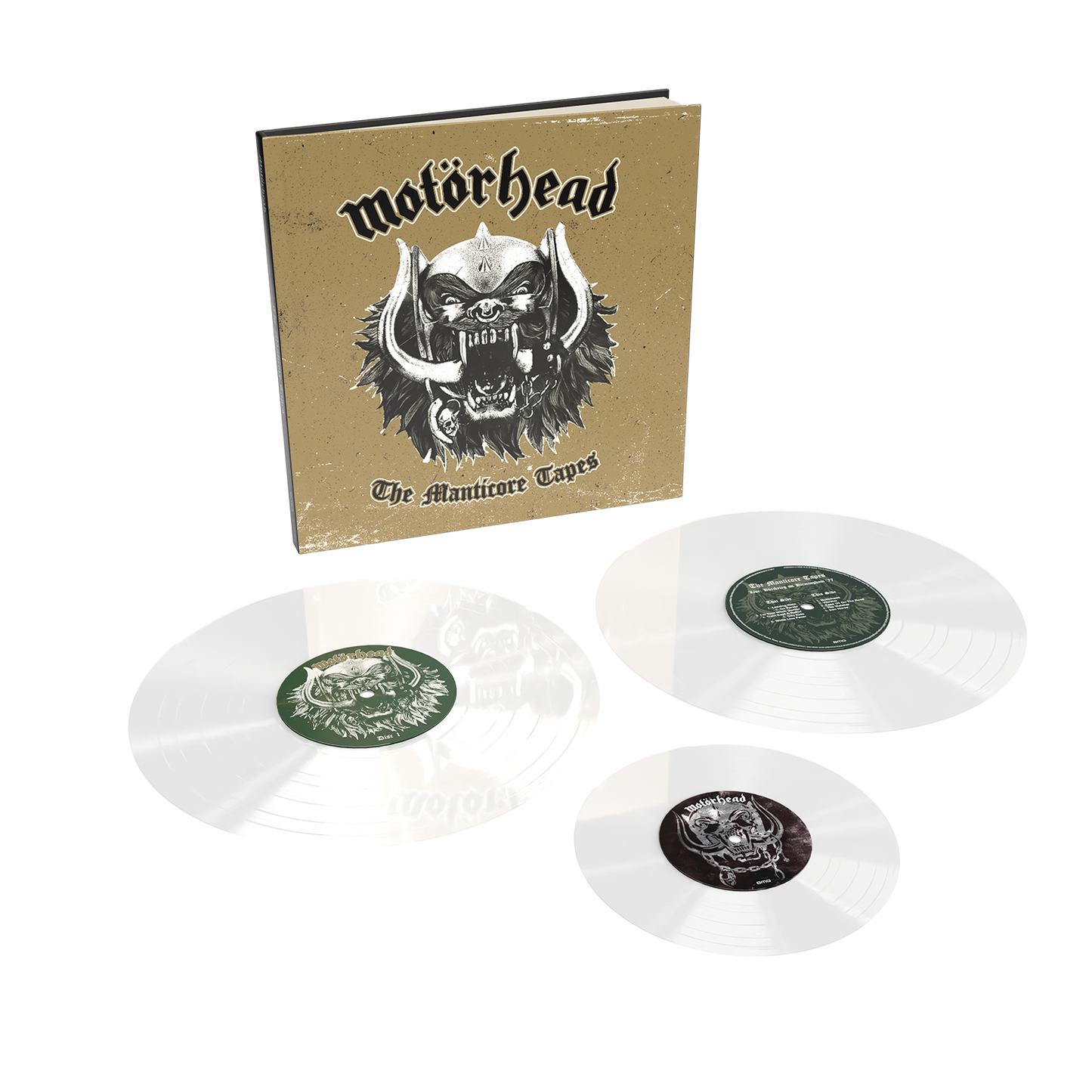 The Manticore Tapes 2LP + 7" Deluxe Bookpack