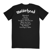 Load image into Gallery viewer, Motörhead Tracklist Tee