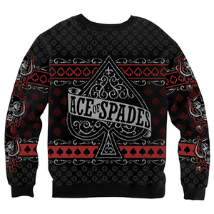 Ace of Spades Black Christmas Sweater – Motorhead