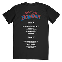 Load image into Gallery viewer, Bomber Track Listing Tee