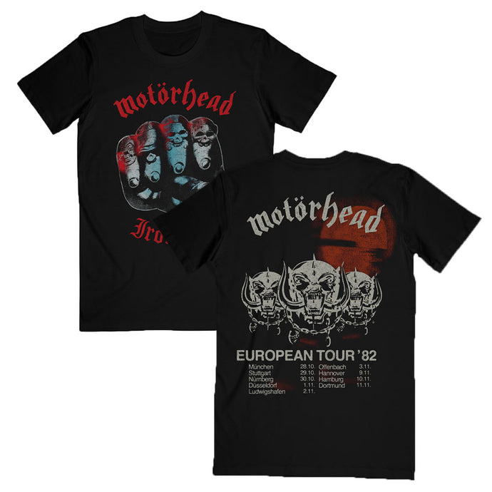 Iron Fist  '82 European Tour Date Tee