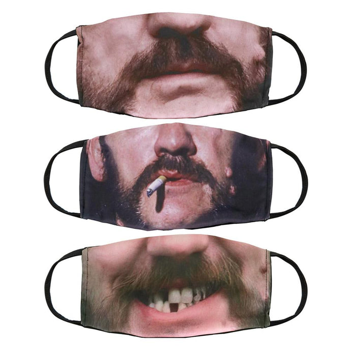 Faces of Lemmy Mask 3 pack