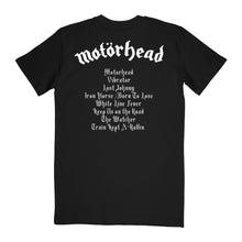 Load image into Gallery viewer, Motörhead Tracklist Tee