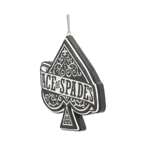 Ace of Spades Hanging Ornament