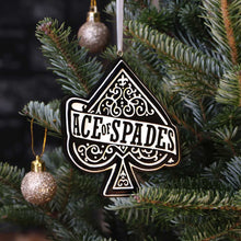 Load image into Gallery viewer, Ace of Spades Hanging Ornament